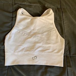 Curves in Combat Boots Sports Bra